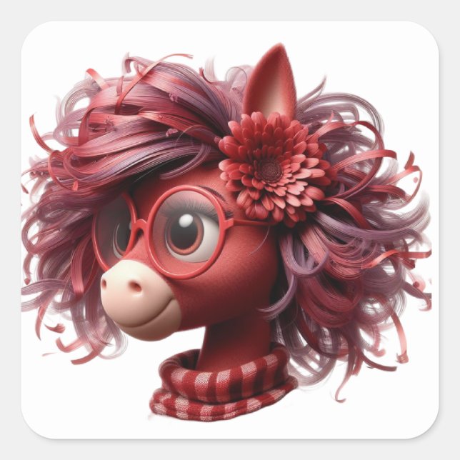 Fun Horse Stickers (Front)