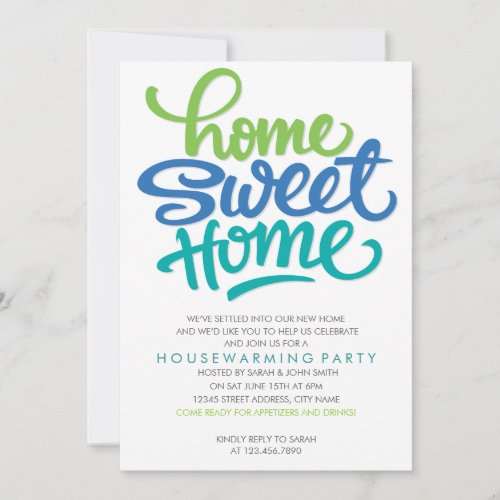 Fun Housewarming Party Invitation