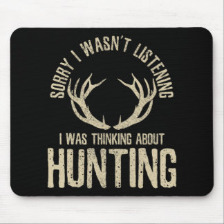 Fun Hunting Quote Saying Deer Venison Elk Hunter G Mouse Pad