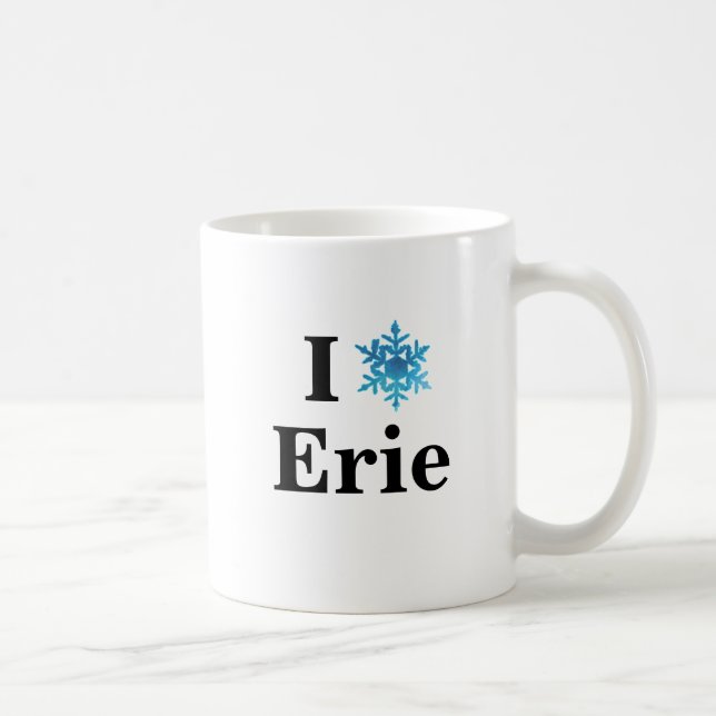 Fun I Snowflake City Coffee Mug (Right)
