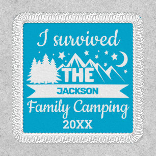 Fun I survived family camping Patch