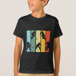 Fun Ice Hockey Art For Men Women Ice Hockey Player T-Shirt