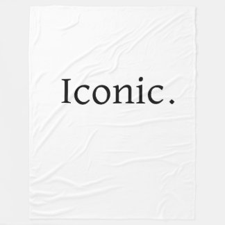 Fun iconic blanket 