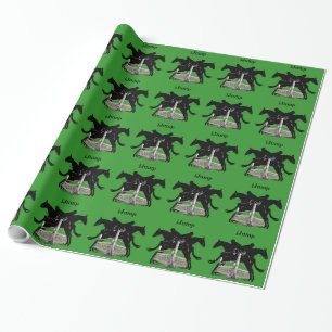 Fun iJump Equestrian Wrapping Paper