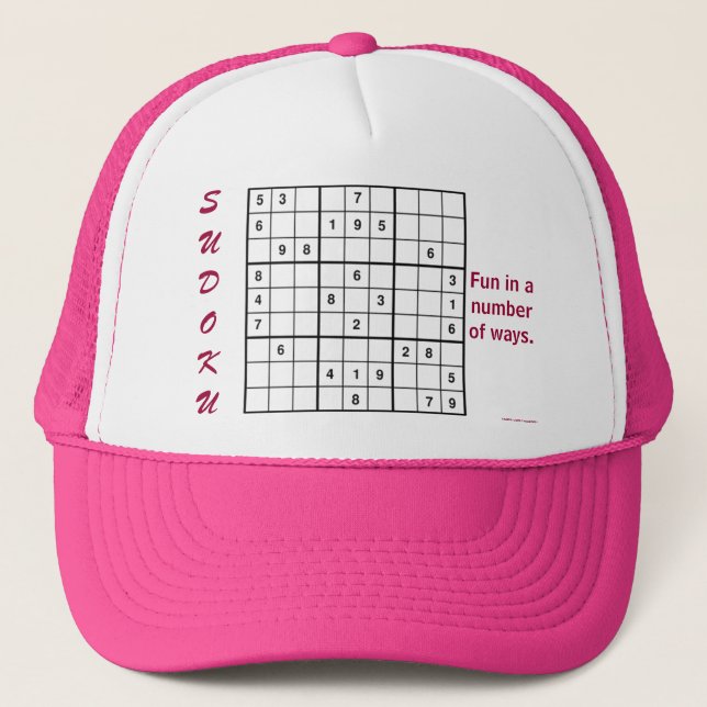 Fun In A Number Of Ways Trucker Hat (Front)