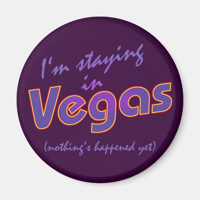 Fun in Las Vegas Magnet (Front)