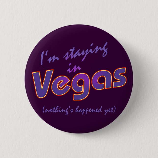Fun in Las Vegas Pinback Button (Front)
