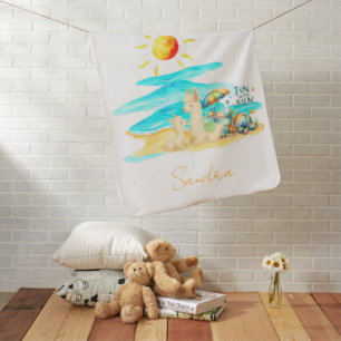 Fun in the Sun Baby Blanket