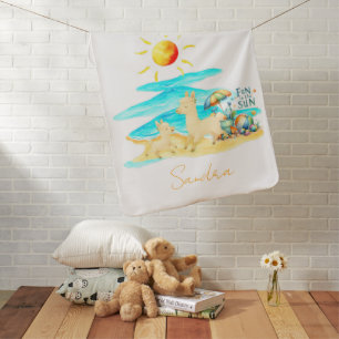 Fun in the Sun Baby Blanket