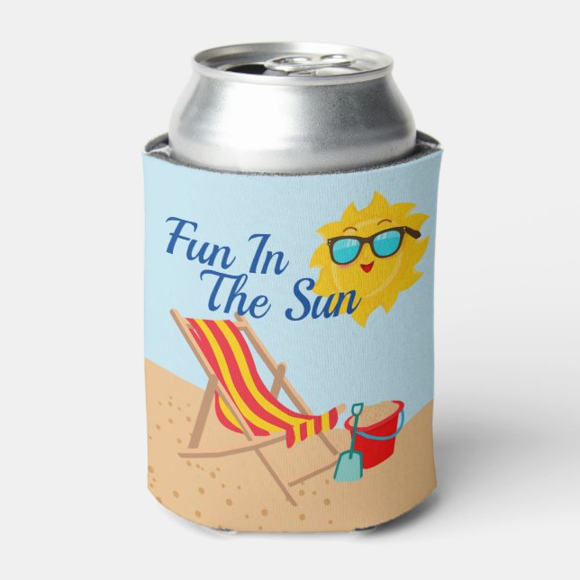 Fun In The Sun Can Cooler (Can Front)