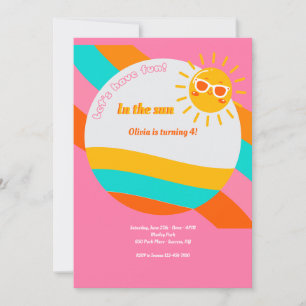 Fun In The Sun Invitation