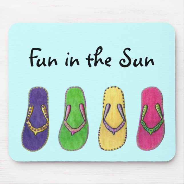 Fun in the Sun Mousepad (Front)