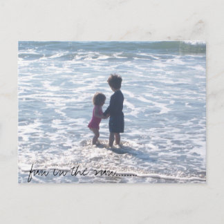 fun in the sun........ postcard