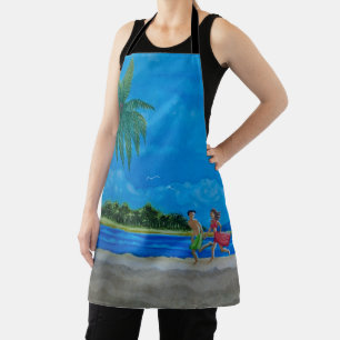 Fun in the Sun Run All-Over Print Apron
