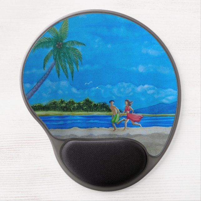 Fun in the Sun Run  Gel Mouse Pad (Front)