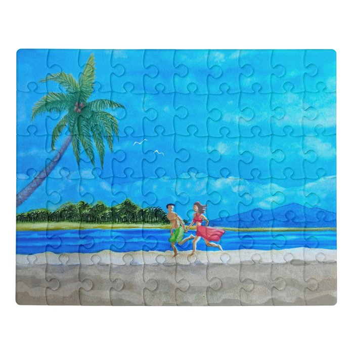 Fun in the Sun Run Jigsaw Puzzle