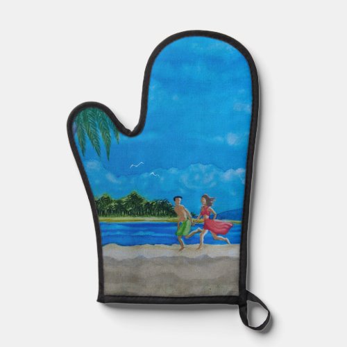 Fun in the Sun Run Oven Mitt