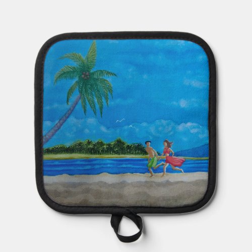 Fun in the Sun Run Pot Holder