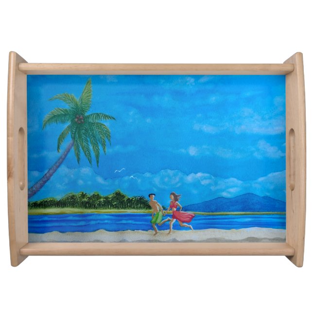 Fun in the Sun Run Serving Tray (Front)