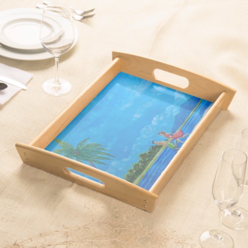 Fun in the Sun Run Serving Tray