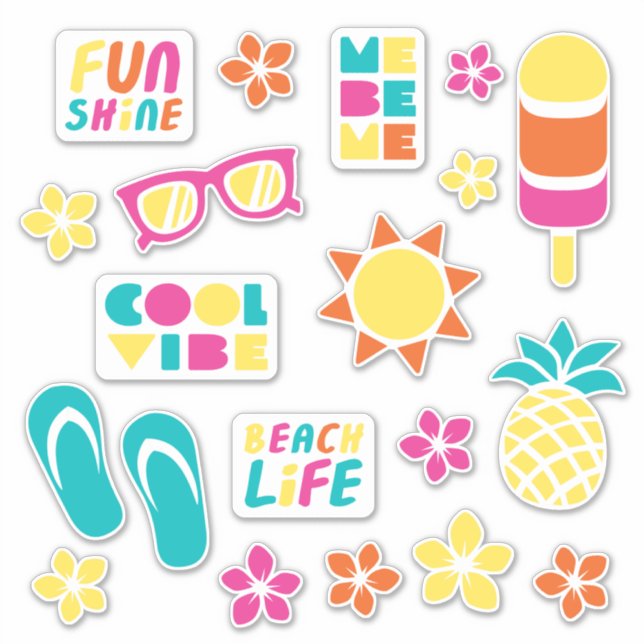 Fun in the Sun Sticker (Front)