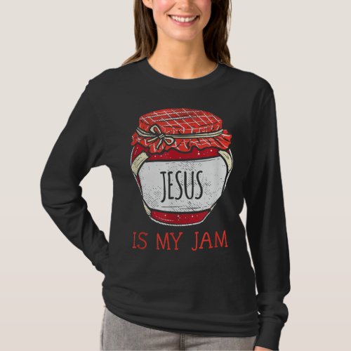 Fun Inspirational Religious Meme Cute Jesus Is My  T_Shirt