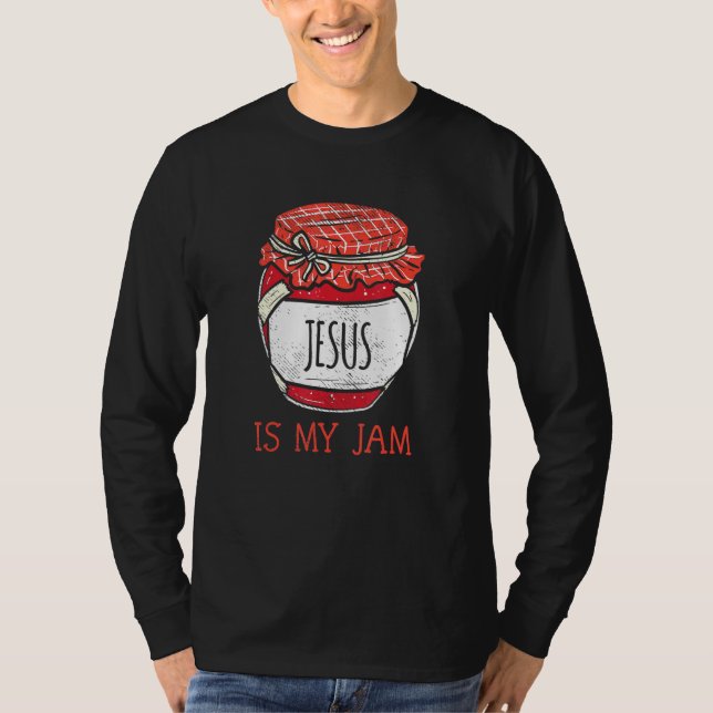 Fun Inspirational Religious Meme Cute Jesus Is My  T-Shirt (Front)