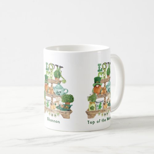 Fun Irish Knickknack Stand Custom St Patricks Day Coffee Mug