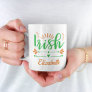 Fun Irish Pride Monogram Coffee Mug