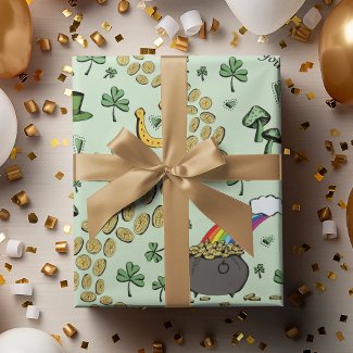 Fun Irish St Patricks Day Leprechaun Shamrock Luck