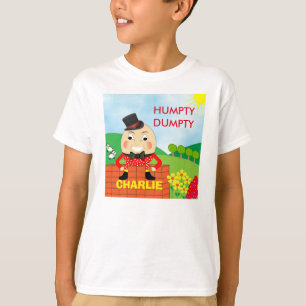 Fun Jolly Humpty Dumpty Cute Personalized T-Shirt