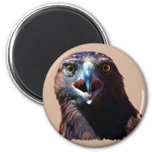 Fun Juvenile Bald Eagle Bad Attitude Wildlife Magnet