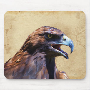 Fun Juvenile Bald Eagle Bad Attitude Wildlife Mouse Pad