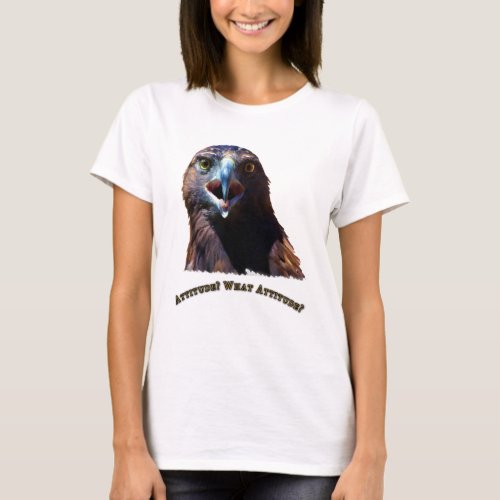 Fun Juvenile Bald Eagle Bad Attitude Wildlife T_Shirt