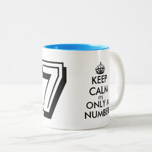 Fun keep calm meme 27th Birthday coffee mug gift