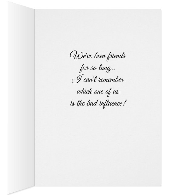 Fun Keeping in Touch Call Me BFF Friends antique  Cards (Inside (Right))
