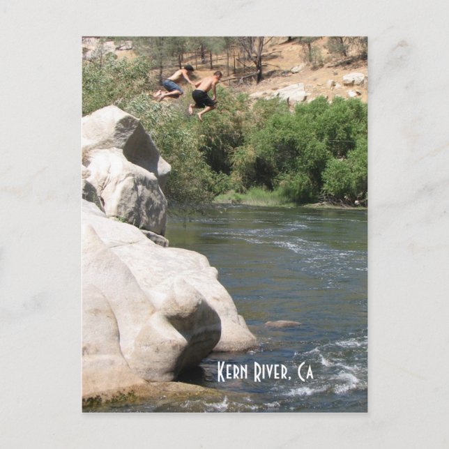 Fun Kern River Postcard! Postcard (Front)