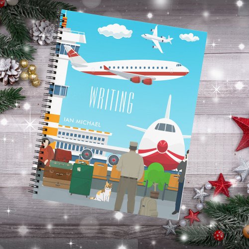 Fun Kids Airport_Themed Practice Writing Notebook