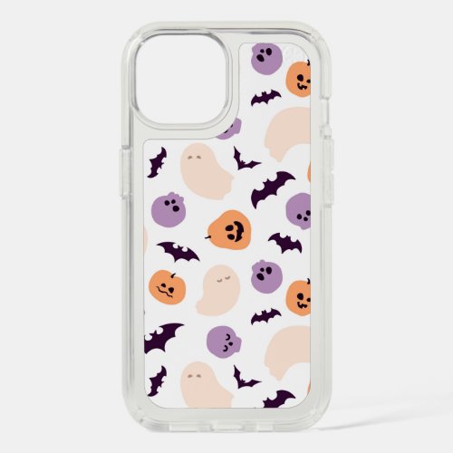 Fun Kids Halloween Pattern iPhone 15 Case