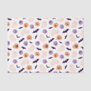 Fun Kids Halloween Pattern Tissue Paper