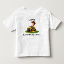 Fun Kids Lawn Mower T-Shirt or Bodysuit