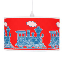 kids train lamp