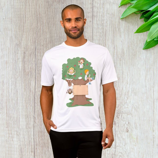 Fun Kids Playing in Apple Tree  T-Shirt (Creator Uploaded)