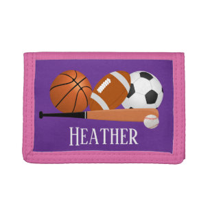 FUN! 🏅 Kids Sports Wallet – Personalized