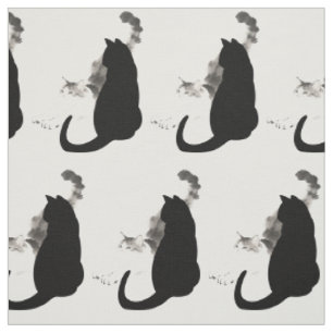 Fun Kitty Cats Pet Animal Lover Fabric