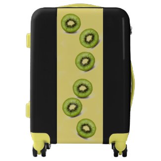 Kiwi Slices Design Suitcase