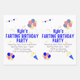Fun Kyle Birthday party Wrapping Paper Sheets