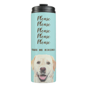 Fun Labrador Retriever Thermal Tumbler