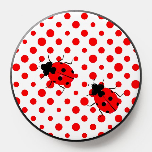Fun Lady Bugs Phone Grips PopSockets (Popsocket)