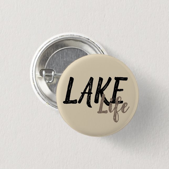 fun LAKE LIFE | Button (Front & Back)